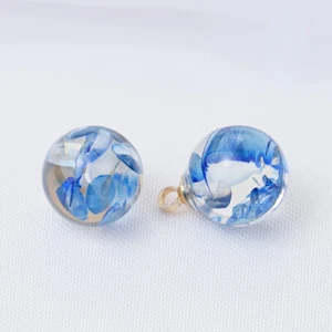 10Pcs 10mm Resin Ball Buttons with Metal Shank for Sewing Clothes DIY Craft - Picture 1 of 13