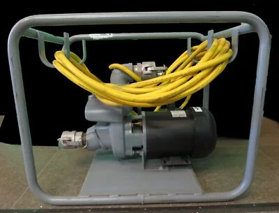 1.5HP 3PH Centrifugal Self-Priming Portable Pump w/1 1/2in Inlet/Outlet - Image 1 of 4