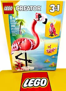 LEGO 31170 Creator Pink Flamingo (3 in 1, flamingo, axolotl, cockatoo) - Picture 1 of 2