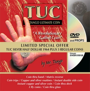 Limited Special Silver TUC Half Dollar 1964 plus 3 Matching Coins by Tango Magic - Picture 1 of 1