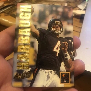 1993 actiongeladener Quarterback Club #QB6 Jim Harbaugh Chicago Bears  - Bild 1 von 5