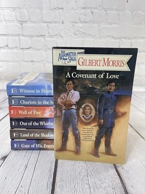Lot Of 7 The Appomattox Saga Civil War Series By Gilbert Morris Paperback VGC! - Image 1 of 4