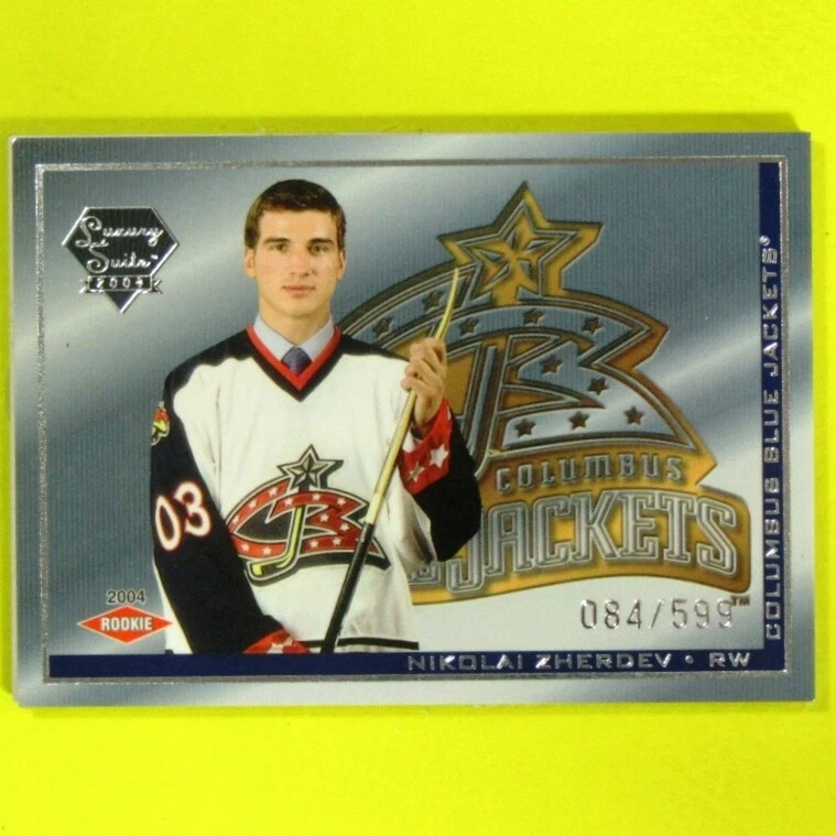 NIKOLAI  ZHERDEV  2003-04 ROOKIE  LUXURY SUITE 084/599   #62  Blue Jackets - Image 1 of 1