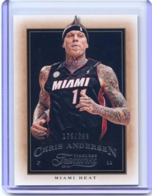 2013-14 Panini Timeless Treasures No/299 No100 Крис Андерсен Miami Heat - Изображение 1 из 3