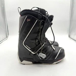 Salomon F 20 Self Fusion Negro Exterior Invierno Botas de Snowboard para Hombres Talla US 9.5 - Imagen 1 de 14
