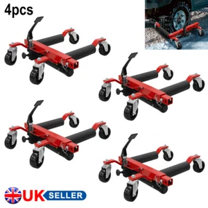 4pcs Hydraulic Skates Heavy Duty Wheel Dolly Jack Sliders Vehicle Positioning UK - Picture 1 of 13