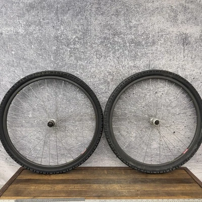 Freio aro 135 Shimano Deore LX conjunto de rodas matriz pista única 26 polegadas 90S MTB 32H - Imagem 1 de 4