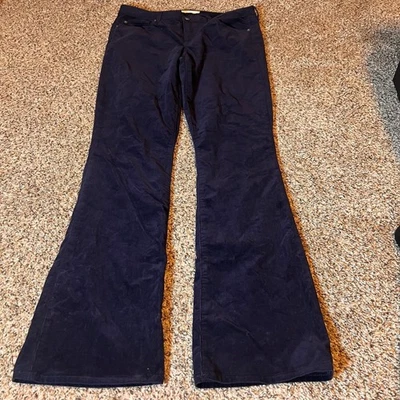 Bota de bebé Gap 1969 pantalones de pana lavado oscuro pierna acampanada para mujer talla 32L Foto 1 de 4