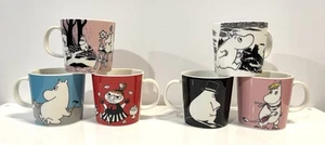 Arabia Finland Moomin Mug Set Of 6 - Picture 1 of 16
