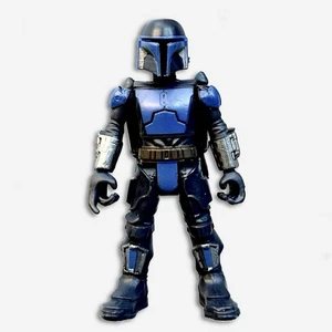 Star Wars Black Mandalorian Action Figure Retro Vintage Series Collection Gifts - Picture 1 of 9