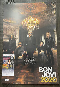 Jon Bon Jovi Signed 13”x19” Poster 2020 JSA COA Autograph