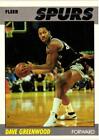 DAVE GREENWOOD 1987-88 Fleer Basketball #45 ACHETEZ 2 ARTICLES POUR 50 % DE RÉDUCTION B201R3