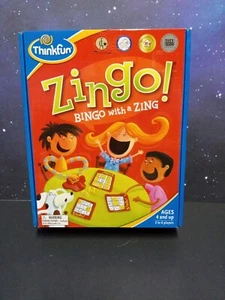 Nuovo Zingo Bingo con scatola aperta Zing 100% completo Thinkfun - Foto 1 di 15