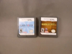 LOT 2 Nintendo DS Games FLASH FOCUS & DEAL or NO DEAL Genuine Cartridges TESTED - Picture 1 of 2