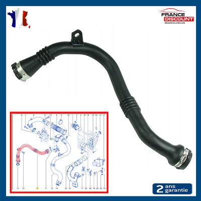 Durite Tuyau de Turbo pour Renault Megane III Scénic III 1.9 DCI 130 8200804000 - Bild 1 von 4
