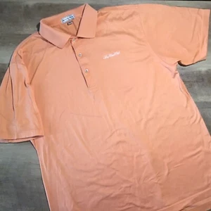 Peter Millar Mens Large Golf Polo Shirt Long Cove Club Hilton Head Island SC - Picture 1 of 8
