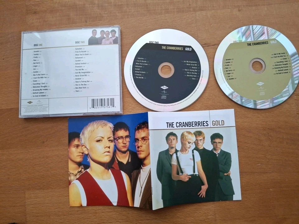 2-CD-SET THE CRANBERRIES Gold - Definitive Collection UNIVERSAL 2008 alle31 Hits - Bild 1 von 1