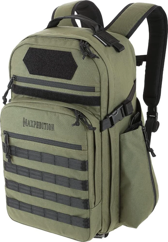Maxpedition 2121G Havyk-1 Green 32-Liter Capacity Tactical Backpack