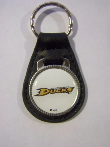 ANAHEIM DUCKS LEATHER KEY CHAIN Cover