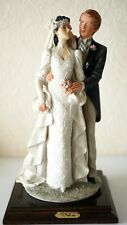 Vintage A. Belcari Figurine Wedding Couple Artwork Romantic Collectable Genuine