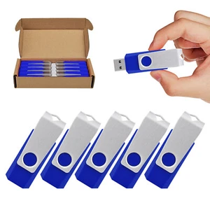 5PACK 32GB Flash Drives USB 2.0 Thumb Pen Drives Enough Storage for PC Laptop - Afbeelding 1 van 12