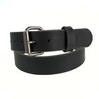 Men's Genuine Buffalo Leather Belt, 1 1/2" width, Handmade in the USA, By Amish