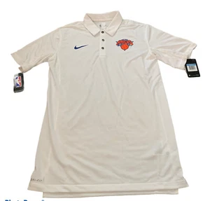 Nike New York Knicks NBA Dri-Fit Poloshirt Größe Medium-Tall 877662-100 RAR - Bild 1 von 9