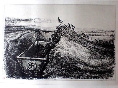 LLL! "Das Verhängnis" Hitler Weltkrieg Versailles Andreas A. Paul Weber - Bild 1 von 4