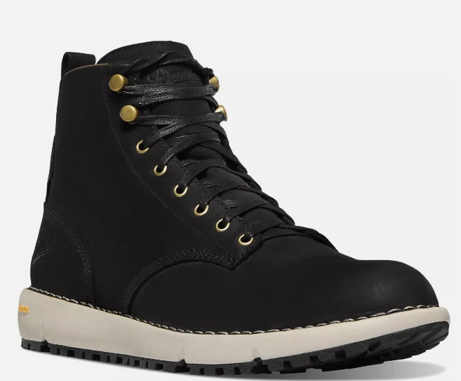 Danner 34610 Hombres Logger 917 GTX 6" Cuero Negro Impermeable Chukka Botas Zapatos Foto 1 de 1