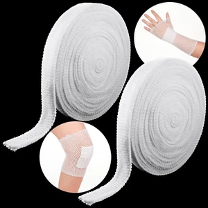 2 Rolls Tubular Bandage Elastic Net Wound Dressing Stretch Dressing Retainer ... - Picture 1 of 12