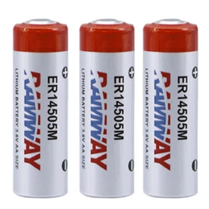 3pcs ER14505M 3.6V 2200mAh Battery Disposable Li-ion Battery Non-rechargeable - Picture 1 of 4