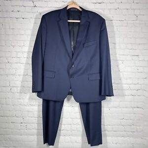 Ralph Lauren Men Black Label 46 S Jacket Blue Wool 40W X 30 L Pants Suit Set