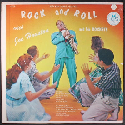 JOE HOUSTON: rock and roll TOPS 12" LP 33 RPM - Image 1 of 2