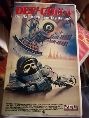 VHS RARITÄT: DEF-CON 4 - DER TAG NACH DEM TAG DANACH  (1985) UNCUT - Bild 1 von 2