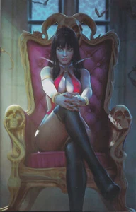 VAMPIRELLA/DRACULA: UNHOLY #3 (TIAGO DA SILVA EXCLUSIVE VIRGIN VARIANT) - Bild 1 von 2