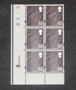GB SCOTLAND 2003 68p Tartan definitive Plate block of 6 SG S119 MNH SALe 6x+ - Picture 1 of 2