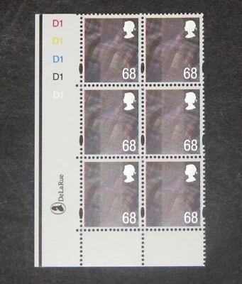 GB SCOTLAND  2003  68p Tartan definitive Plate block of 6 SG S119 MNH SALe  x - Image 1 of 2