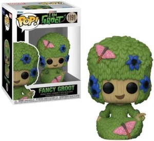 Funko POP! Marvel: I Am Groot - Fancy Groot #1191 - Picture 1 of 1