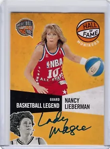 #/198 Nancy Lieberman Auto ▪ 2010-11 Paninni Salón de la Fama Monikers 'Lady Magic' - Imagen 1 de 5