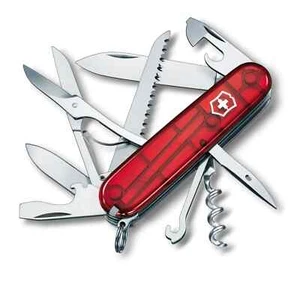 Victorinox Huntsman Swiss Army Knife Ruby Red 15 Functions with saw - Bild 1 von 1