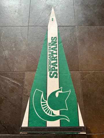 Michigan State MSU Spartans 12x30 Felt Pennant wincraft Cover
