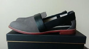 NEW Matt Bernson Cooper loafers in Slate Lizard Size 10 - Picture 1 of 2