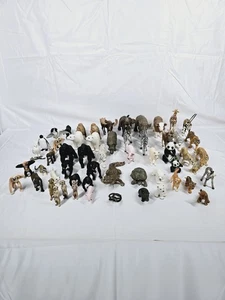 Schleich Animal Bundle Job Lot x 57 Animals - Schleich Hard Plastic Safari - Picture 1 of 22