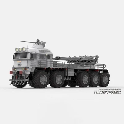 CROSSRC 1/12 10X10 RC Unpainted Military Armored Vehicles Truck Model XX10 T-REX - Image 1 of 4
