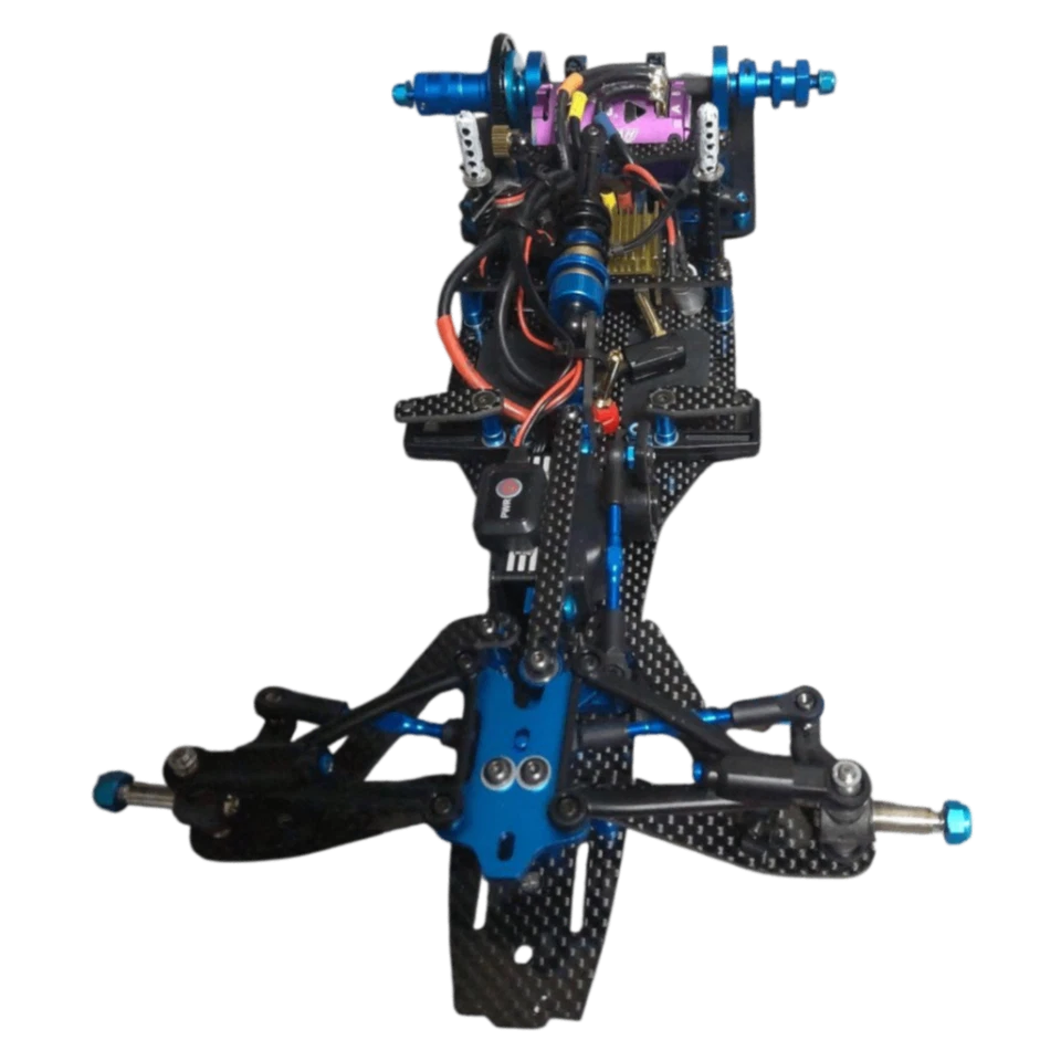 Tamiya TRF104 F1 RC Car Kit Blue Black 1/10 New Ready-to-Run - Image 1 of 4