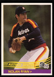 1984 Donruss #60 Nolan Ryan UER ASTROS - Picture 1 of 2