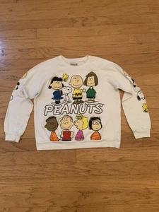 Peanuts Sweatshirt Kids SZ XL - Picture 1 of 5