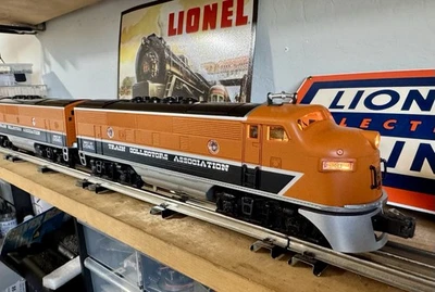 Lionel 6-11737 MLR F3 ABA set With Railsounds. Mint! - Image 1 of 4