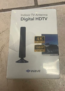 WAVE INDOOR TV ANTENNA 4K ULTRA HD Sealed - Picture 1 of 1