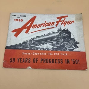 American Flyer 1950 Dealer Catalog D1578 32 PAGES Vintage Trains Choo Choo Smoke - Picture 1 of 18